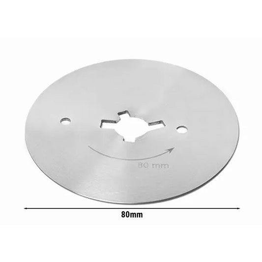 LAME LISSE UNIVERSELLE Ø80MM (X1) ADAPTABLE À TOUS LES COUTEAUX À KEBAB