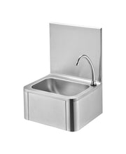 Lave-mains inox avec porte-savon – Réf. KYL43  Description :