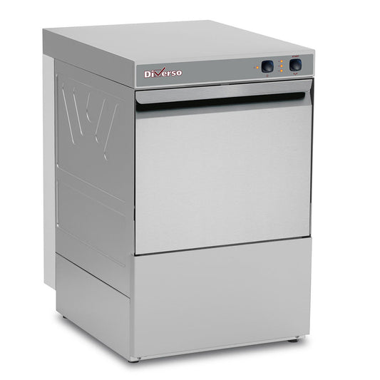 Lave-verres panier 400x400 mm avec pompe vidange - WR-LB40-MPSC - LAVE-VERRES