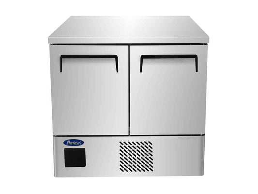 Meuble compact GN1/1 négatif - 2 portes - Inox - ESF8F - EQUIPEMENT RESTAURATION 