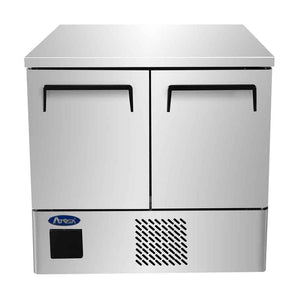 Meuble compact GN1/1 positif - 2 portes - Inox - ESF8R - EQUIPEMENT RESTAURATION 