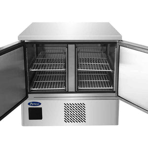Meuble compact GN1/1 positif - 2 portes - Inox - ESF8R - EQUIPEMENT RESTAURATION 