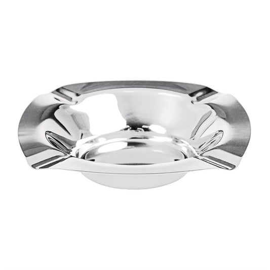 Cendrier en inox Olympia - EQUIPEMENT RESTAURATION 