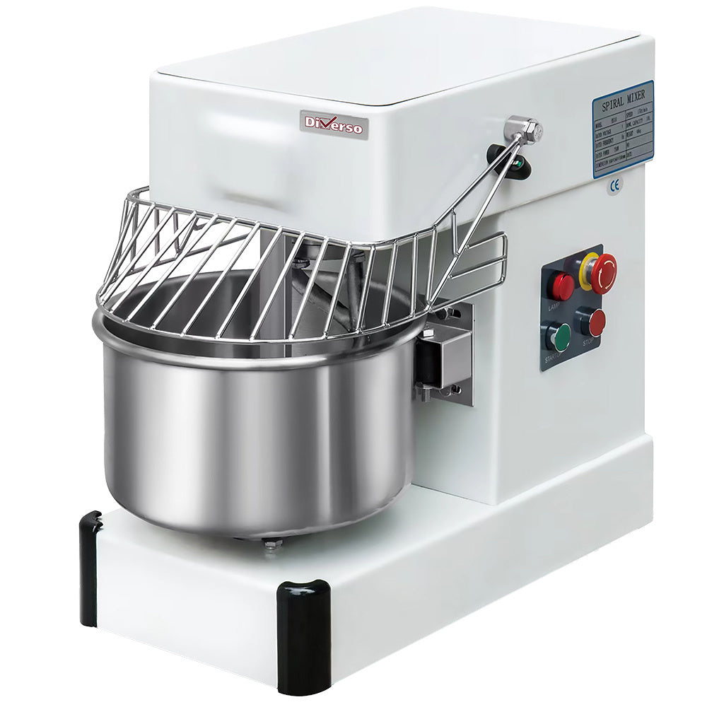 Pétrin à spirale sur roues - 10 L - WR-SDTM-10 - EQUIPEMENT RESTAURATION 