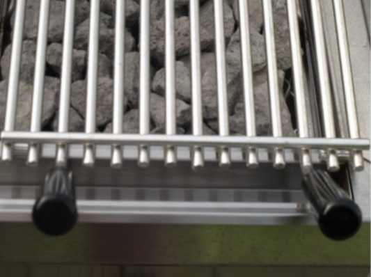 Grillade charcoal 2 zones gaz – Grille Poisson | PBV60 | MAINHO