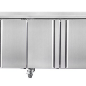 Meuble table réfrigérée – 4 portes pleines GN1/1 | CUIST GN4200TN - EQUIPEMENT RESTAURATION 