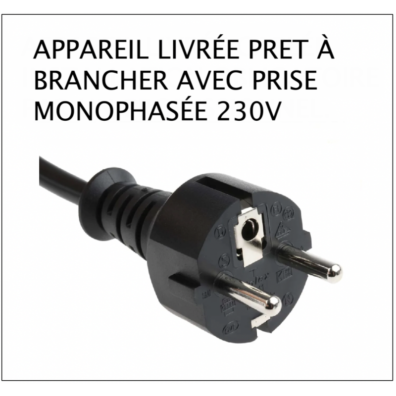 Machine à panini XL double bras – Rainurée/Lisse - Marque: SGS GASTRO | TG-6040-FR/G