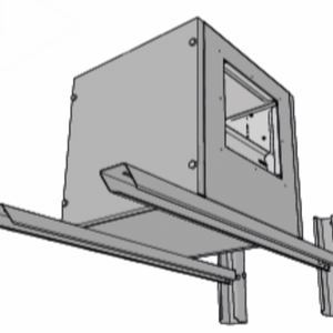 Chaise support pour caisson D5 | 20D5CH | ALVENE - EQUIPEMENT RESTAURATION 