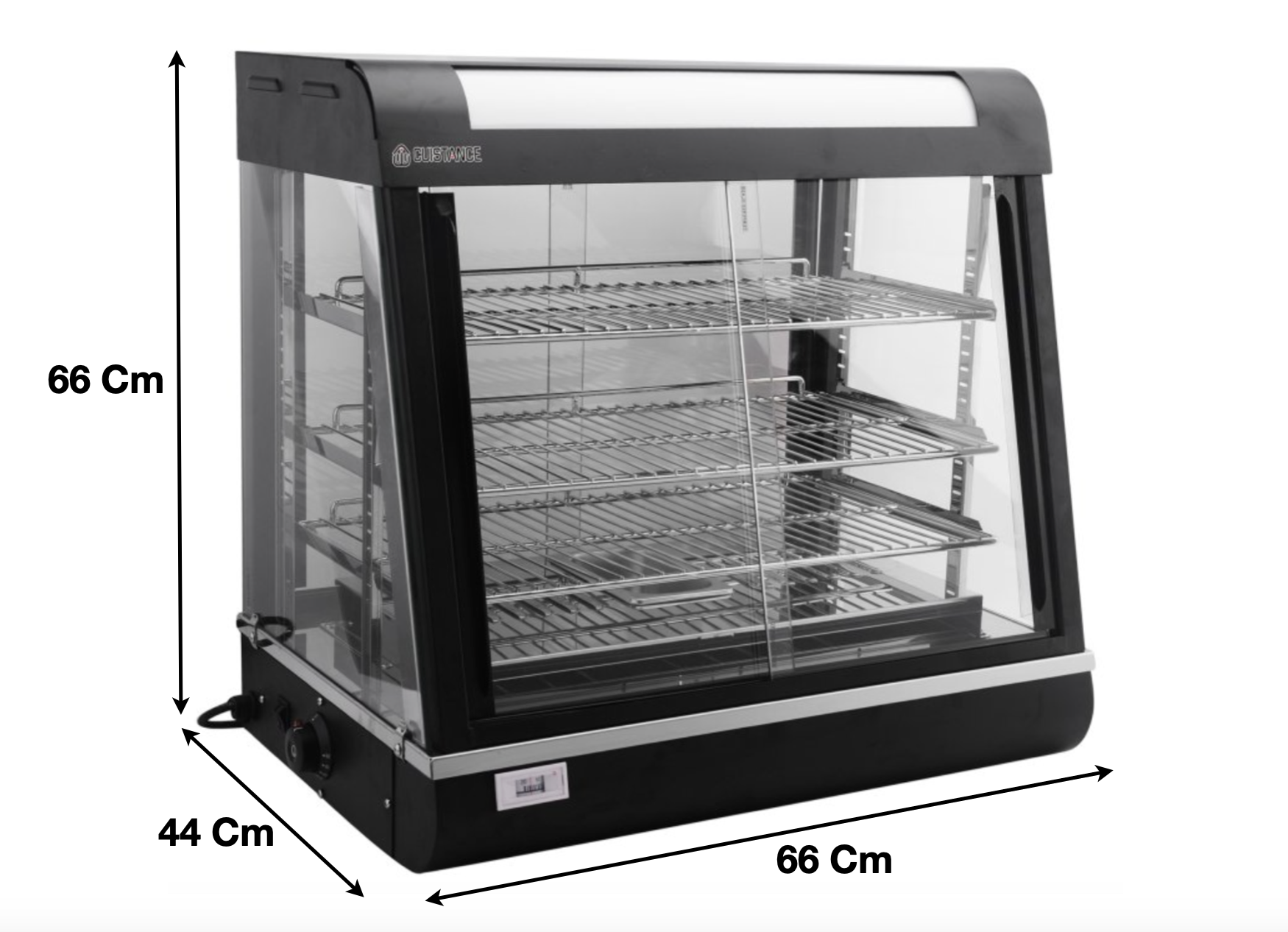 Vitrine chauffante 110 L. | CUIST FM26