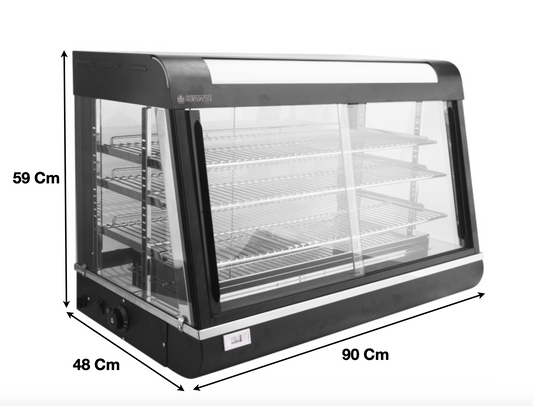 Vitrine chauffante 150 L. | CUIST FM36