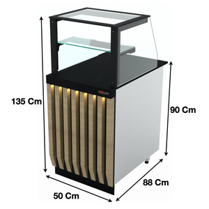 Meuble caisse 50cm – Marque: SGS GASTRO | SGS-KS-50-01
