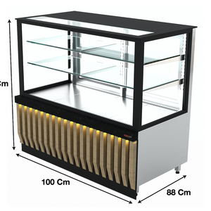 Vitrine 100Cm / 380 Litres – Marque: SGS GASTRO | SGS-NT-100 - EQUIPEMENT RESTAURATION 