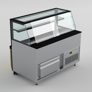 Vitrine 120Cm / 485 Litres – Marque: SGS GASTRO | SGSMZYD12 - EQUIPEMENT RESTAURATION 