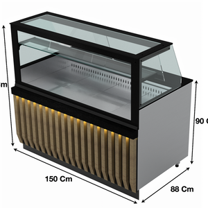 Vitrine 150Cm / 625 Litres – Marque: SGS GASTRO | SGSMZYD15 - EQUIPEMENT RESTAURATION 