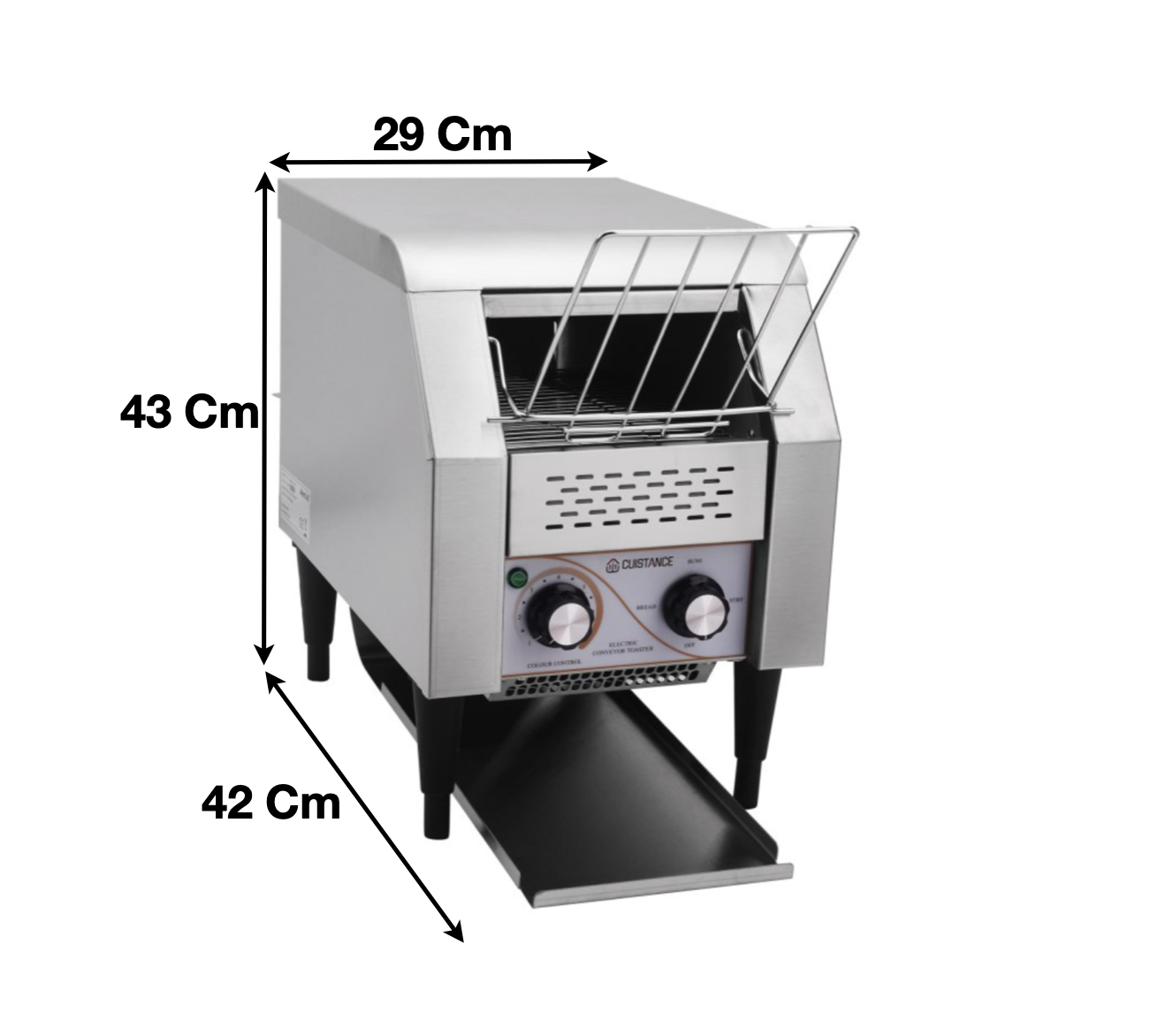 Toasteur à convoyeur small | CUIST CT1 - EQUIPEMENT RESTAURATION 