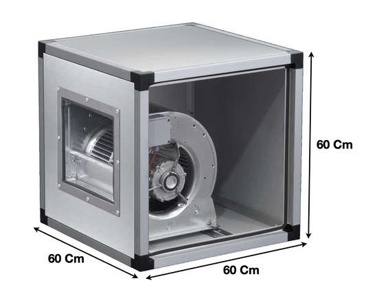 Caisson de ventilation centrifuge motorisé 9/9 | ECM994 | KAER