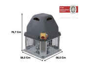 Tourelle d’extraction Emmos 045 | 41H4504MV | ALVENE - EQUIPEMENT RESTAURATION 