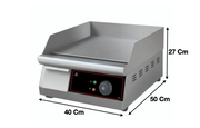 Plaque électrique 40 cm | CUIST GR400 - EQUIPEMENT RESTAURATION 