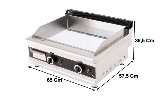 Plaque 2 zones gaz / Lisse-Chrome | CUIST GG600D - EQUIPEMENT RESTAURATION 