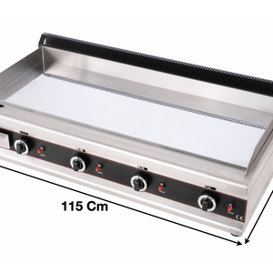 Plaque 4 zones gaz / Lisse-Chrome | CUIST GG1100D - EQUIPEMENT RESTAURATION 