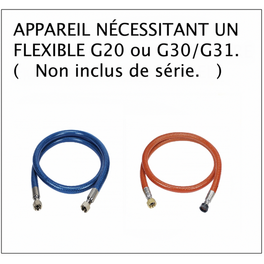 Plaque 2 zones chromée gaz – Marque: MAINHO | M04-PC90N