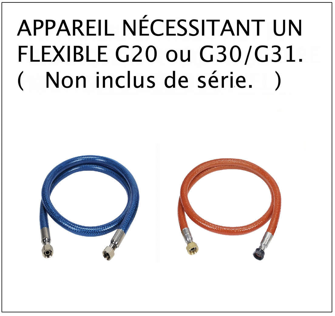 Grill gaz à eau 3 Zones –Marque: MAINHO | M04-NG90