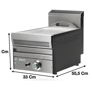 Grill gaz à eau 1 Zone – Marque: MAINHO | M04-NG33 - EQUIPEMENT RESTAURATION 
