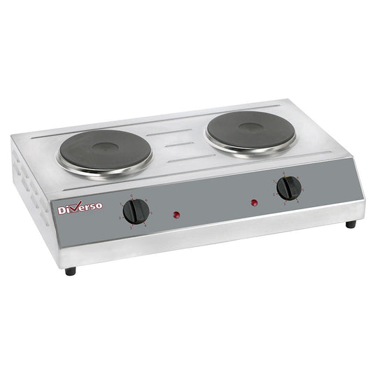 Réchaud électrique de table 2 plaques Ø 190mm - WR-RTD/2E - RÉCHAUD ÉLECTRIQUE