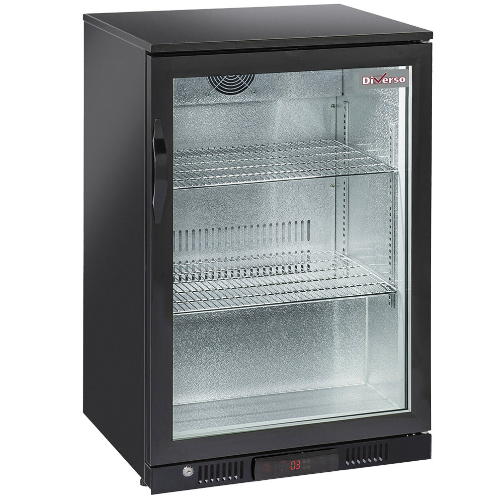 Refroidisseur de bouteilles ’arrière-bar’ ventilé - 1 porte vitrée battante - WR-TAB1-B1 - REFROIDISSEUR DE BOUTEILLES
