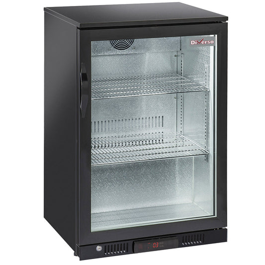 Refroidisseur de bouteilles ’arrière-bar’ ventilé - 1 porte vitrée battante - WR-TAB1-B1 - REFROIDISSEUR DE BOUTEILLES