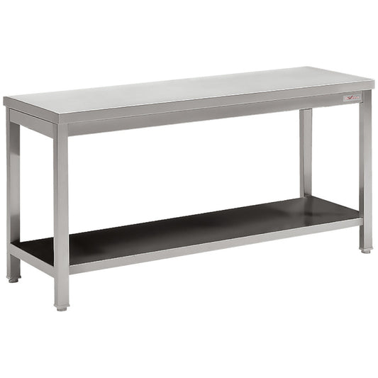Table de travail ECO avec tablette inférieure - L1400 - WR-TXT4-14 - EQUIPEMENT RESTAURATION 
