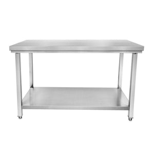 Table soubassement inox 1200 x 700 x 600 mm | CUIST STTF127S - EQUIPEMENT RESTAURATION 