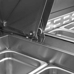 Table réfrigérée de préparation à pizzas - 3 portes - Inox - MPF8203GR - EQUIPEMENT RESTAURATION 