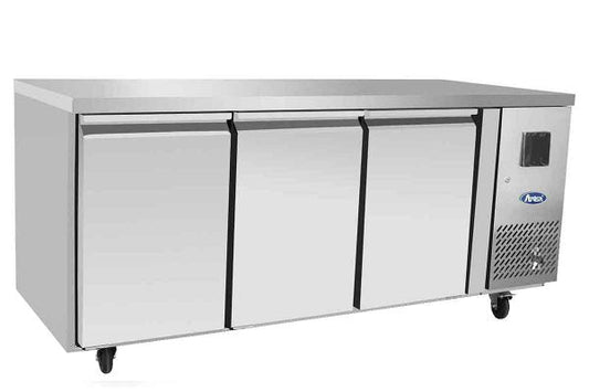 Table réfrigérée positive GN1/1 - 3 portes - Inox - EPF3432GR - EQUIPEMENT RESTAURATION 