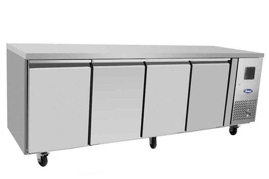 Table réfrigérée positive GN1/1 - 4 portes - Inox - EPF3442GR - EQUIPEMENT RESTAURATION 