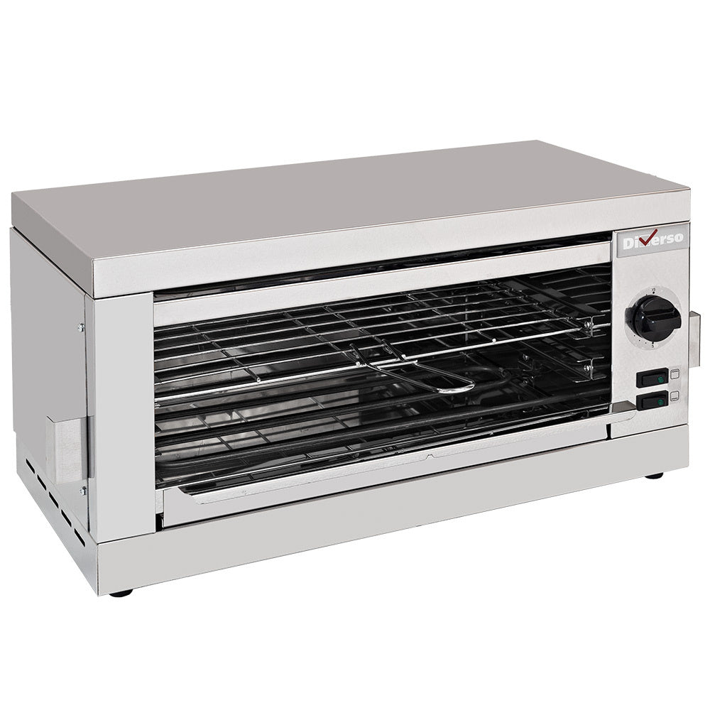 Toaster-salamandre 1 étage avec minuterie - WR-TSE1-S - TOASTER-SALAMANDRE