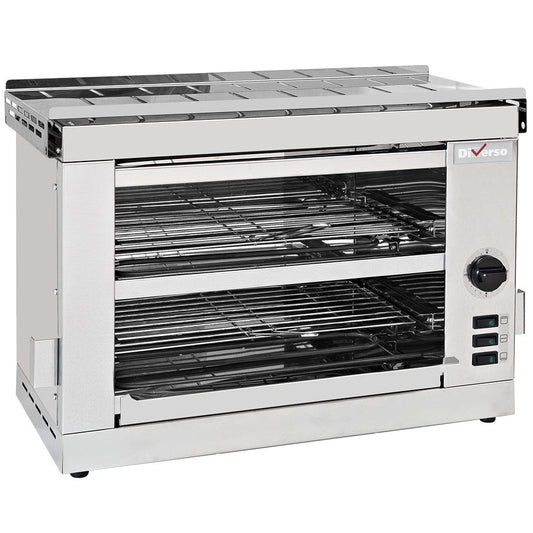 Toaster-salamandre 2 étages avec minuterie - WR-TSE2-D - TOASTER-SALAMANDRE