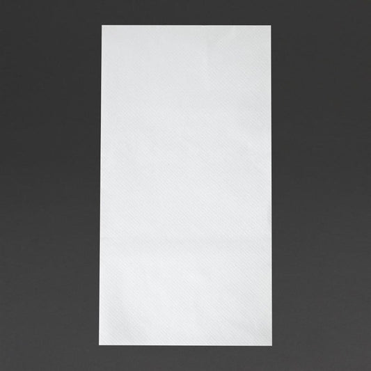 Surnappes blanches en papier Tork (lot de 25) - EQUIPEMENT RESTAURATION 