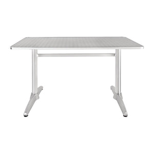 Table rectangulaire à deux pieds Bolero 600mm - EQUIPEMENT RESTAURATION 