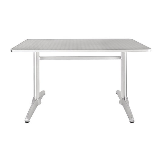 Table rectangulaire à deux pieds Bolero 600mm - EQUIPEMENT RESTAURATION 