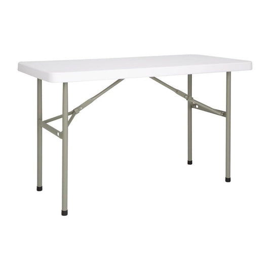 Table rectangulaire pliante Bolero 1220mm - EQUIPEMENT RESTAURATION 