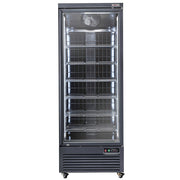 Vitrine freezer verticale - 6 niveaux - 560 L - Noire - WR-NV56-1B - EQUIPEMENT RESTAURATION 